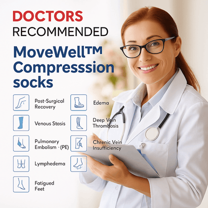 MoveWell™ Compression Socks for Fast Pain Relief