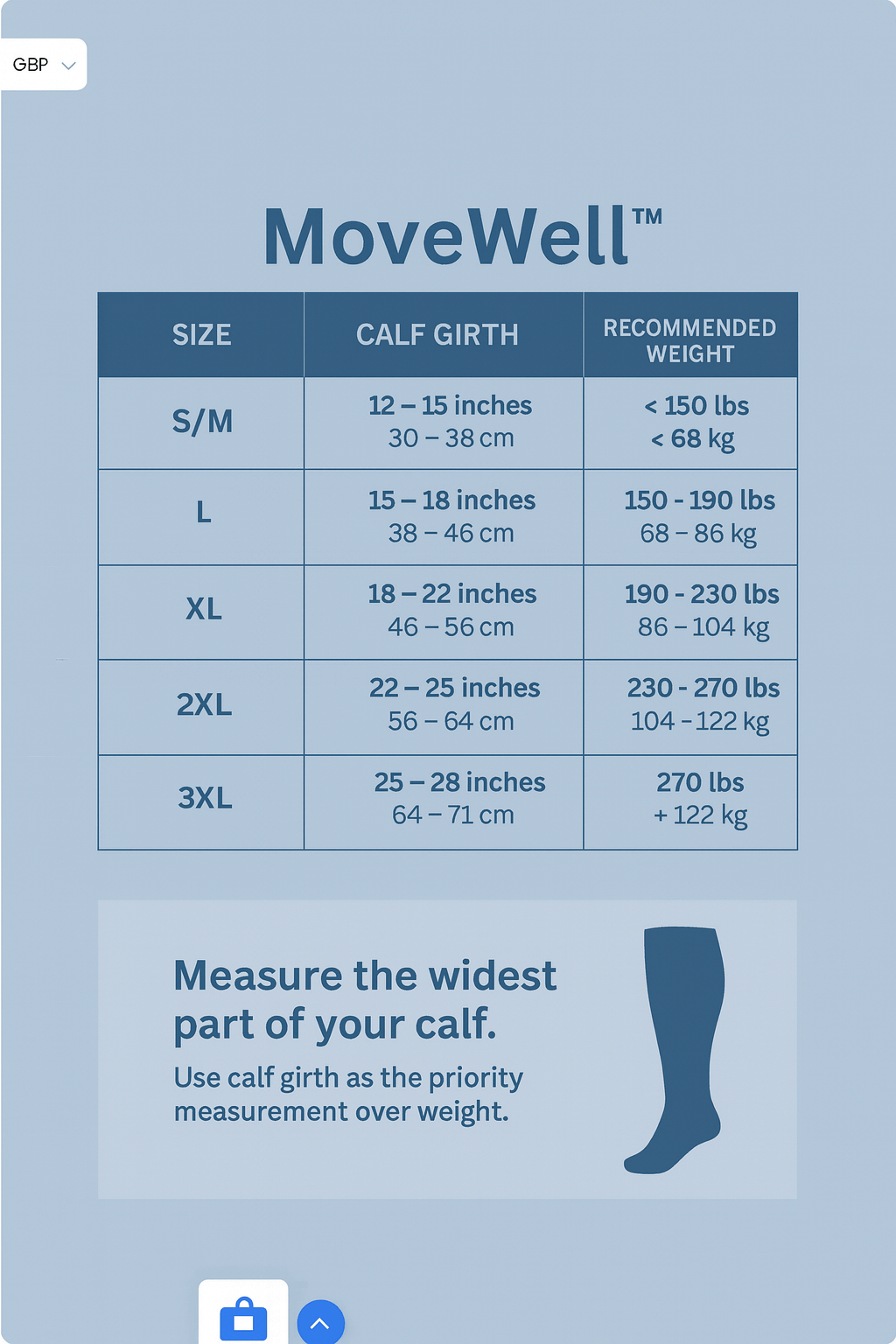 MoveWell™ Compression Socks for Fast Pain Relief